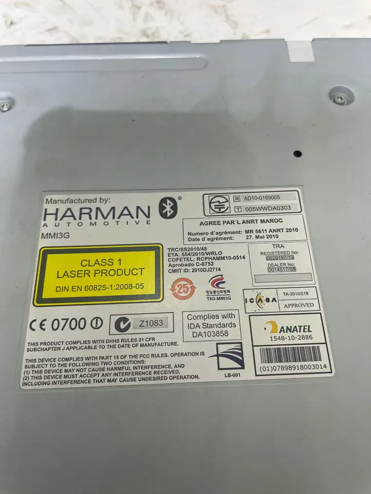 Audi A6 Allroad C7 (2012 - 2014) 4G0035666K Магнитола / мультимедийная система — фото 2