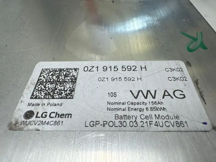 Volkswagen ID.3 (2019 - ) 0Z1915592H Модуль аккумуляторной батареи гибридного автомобиля / электромобиля — фото 3