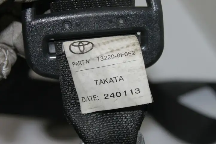 Toyota Verso (2012 - 2015) 732200F052 Передний ремень безопасности — фото 4