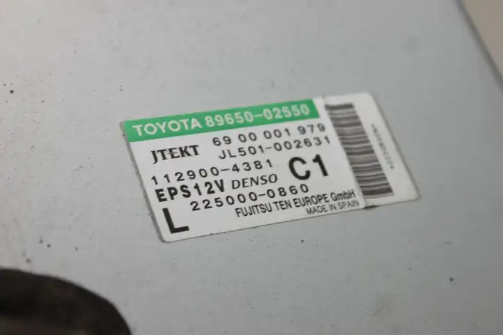 Toyota Auris 150 (2006 - 2012) 8965002550 Блок управления усилителем руля — фото 2