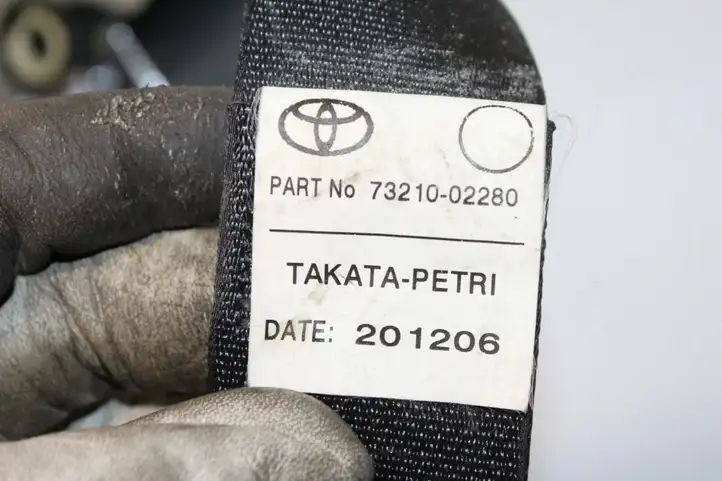 Toyota Auris 150 (2006 - 2012) 7321002280 Передний ремень безопасности — фото 6