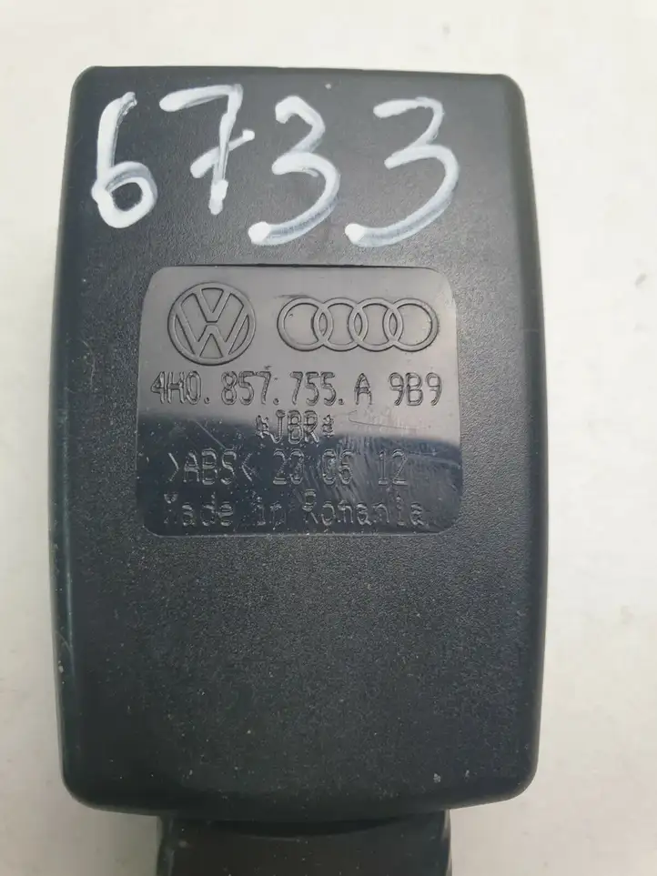 Audi A8 S8 D4 4H (2010 - 2014) 4H0857755A Замок переднего ремня — фото 2