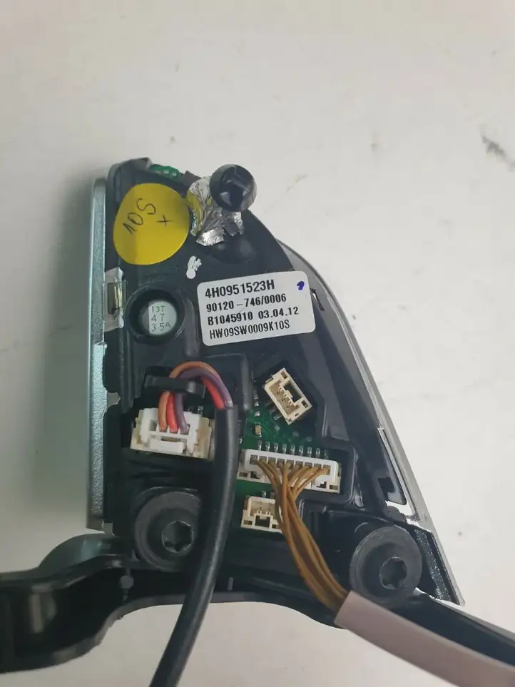 Audi A8 S8 D4 4H (2010 - 2014) 4H0951523H Кнопки на рулевом колесе — фото 5