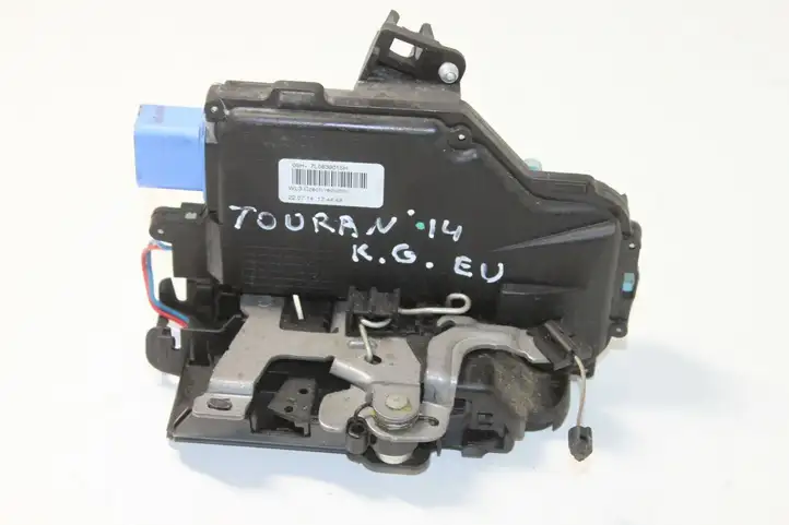 Volkswagen Touran I (2003 - 2010) 7L0839015H Замок задней двери — фото 1