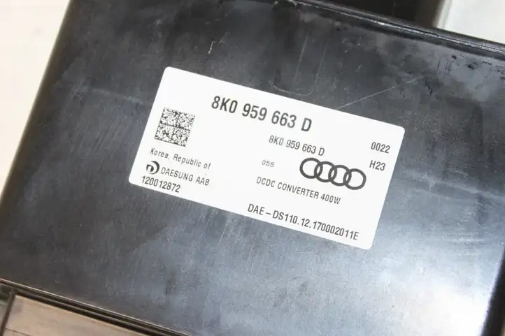 Audi S1 (2014 - 2019) 8K0959663D Инвертор напряжения — фото 4