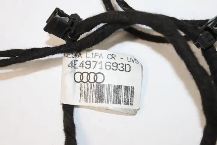 Audi A8 S8 D3 4E (2007 - 2010) 4E4971693D Проводка задней двери — фото 2