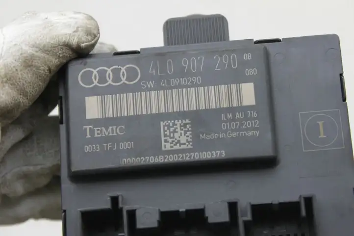 Audi Q7 4L (2009 - 2015) 4L0907290 Блок управления дверью — фото 2