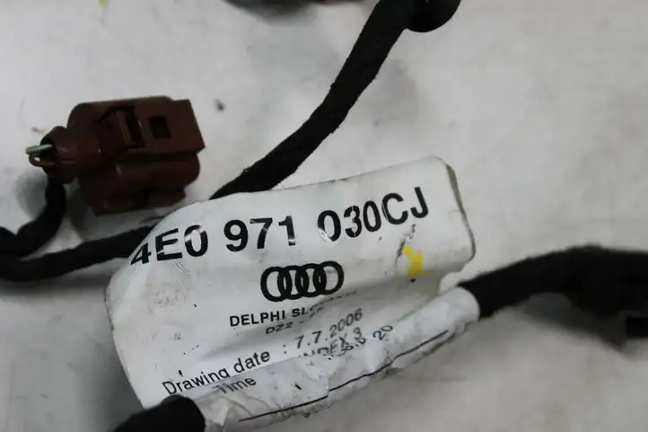 Audi A8 S8 D3 4E (2007 - 2010) 4E0 971 030CJ Проводка передней двери — фото 2