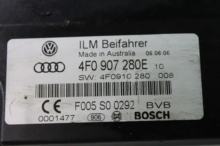 Audi Q7 4L (2005 - 2009) 4F0907280E Прочие блоки управления — фото 4