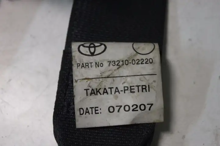 Toyota Auris 150 (2006 - 2012) 7321002220 Передний ремень безопасности — фото 6