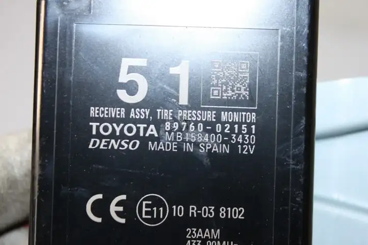 Toyota Auris E180 (2012 - 2018) 8976002151 Блок управления TPMS — фото 4