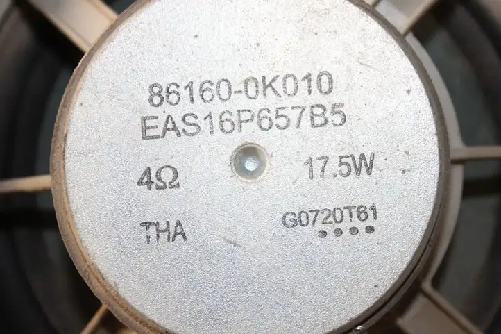 Toyota Hilux (AN10, AN20, AN30) (2008 - 2011) 861600K010 Динамики задних дверей — фото 6