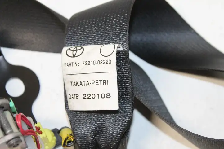 Toyota Auris 150 (2006 - 2012) 7321002220 Передний ремень безопасности — фото 4