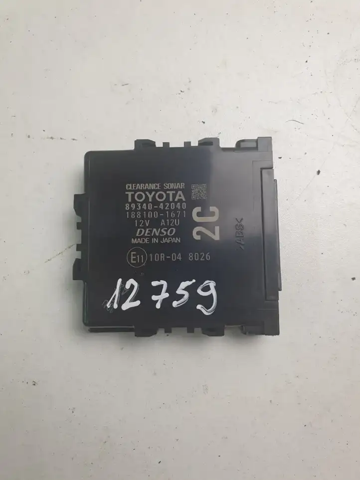 Toyota RAV 4 (XA40) (2012 - 2018) 8934042040 Блок управления парктрониками — фото 1