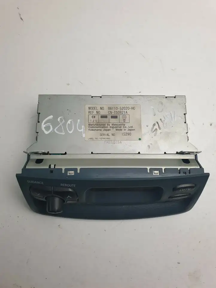 Toyota Yaris (2003 - 2005) 8611052020H0 Магнитола / мультимедийная система — фото 2