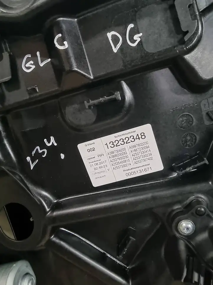 Mercedes-Benz GLC X253/C253 (2015 - ) A0997304200 Стеклоподъемник передней двери (комплект) — фото 2