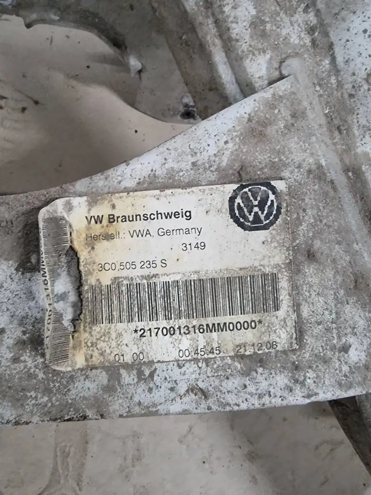 Volkswagen PASSAT B6 (2005 - 2010) 3C0505235S Задняя балка подвески — фото 3