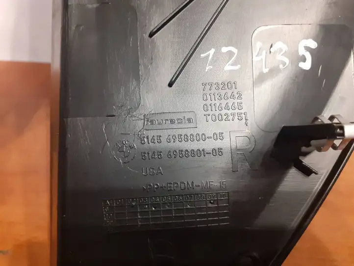 BMW X6 E71 (2008 - 2014) 6958800 Боковая отделка панели приборов — фото 2