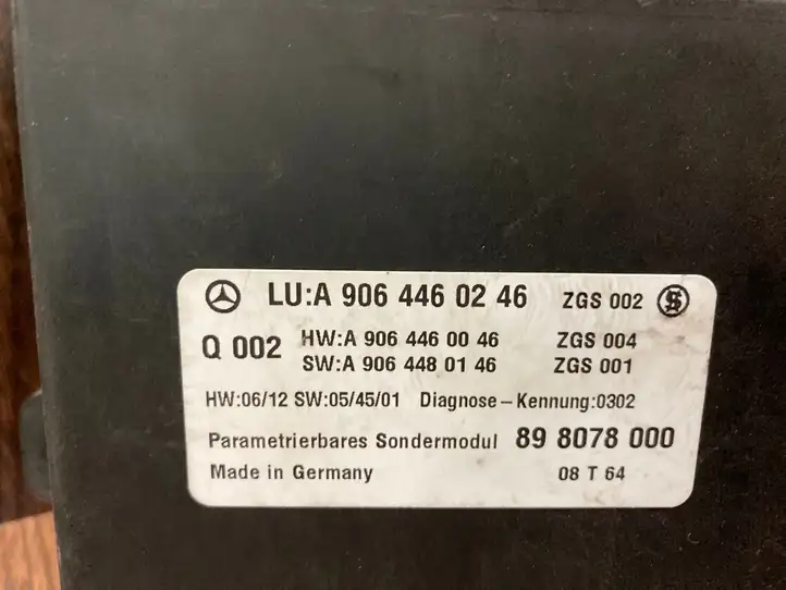 Volkswagen Crafter (2006 - 2016) 9064460246 Блок управления парктрониками — фото 5