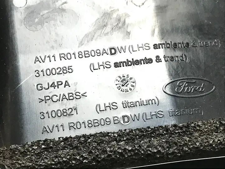 Ford B-MAX (2012 - 2018) AV11R018B09BD3JA6 Боковой воздушный дефлектор — фото 5