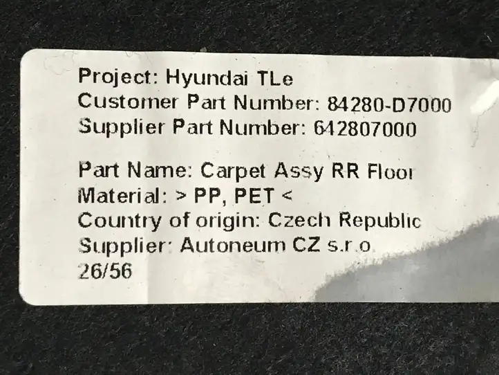 Hyundai Tucson TL (2015 - ) 84280D7000 Прочие детали салона — фото 3
