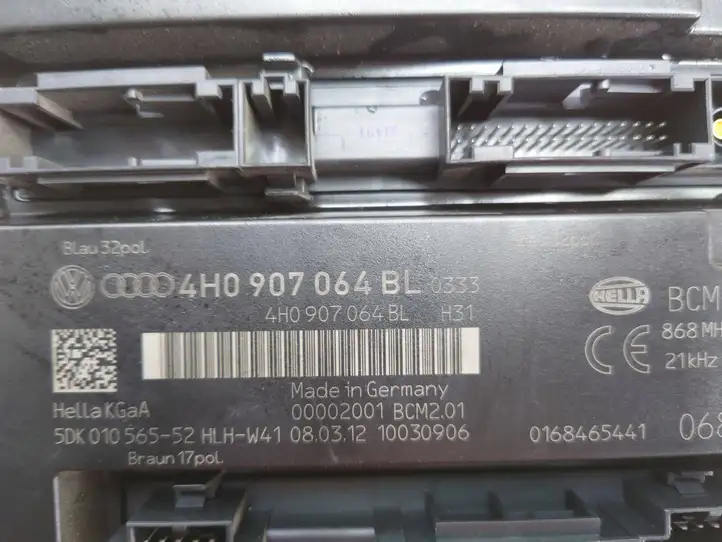 Volkswagen Touareg II (2010 - 2018) 4H0907064BL Модуль комфорта — фото 3