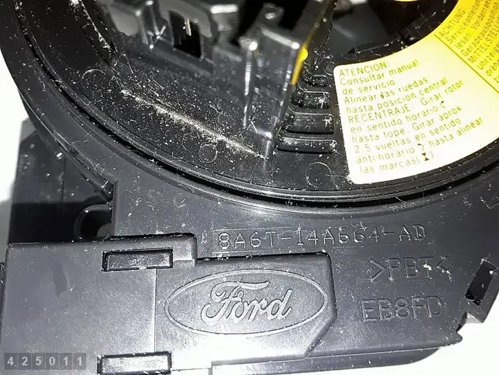 Ford Fiesta (2013 - 2017) 8A6114A664AD Контактное кольцо SRS — фото 4