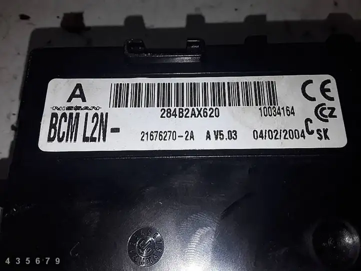 Nissan Micra (2003 - 2007) 216762702A Модуль комфорта — фото 3