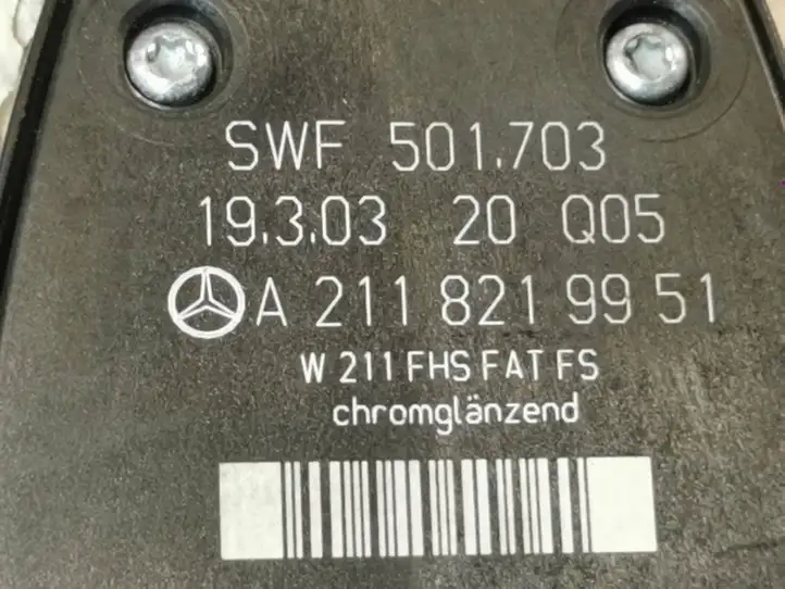 Mercedes-Benz E W211 (2002 - 2009) A2118219951 Кнопка стеклоподъемников — фото 3