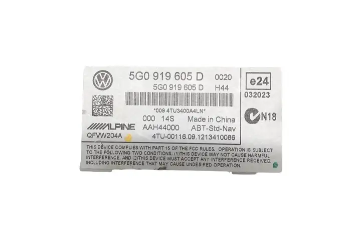 Volkswagen Golf VII (2013 - 2019) 5G0919605D Магнитола / мультимедийная система — фото 8