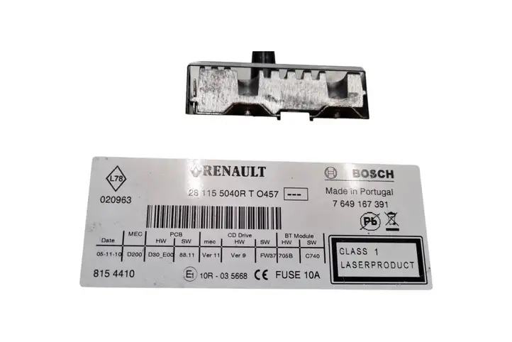 Renault Scenic III - Grand scenic III (2009 - 2016) 7649167391 Магнитола / мультимедийная система — фото 3