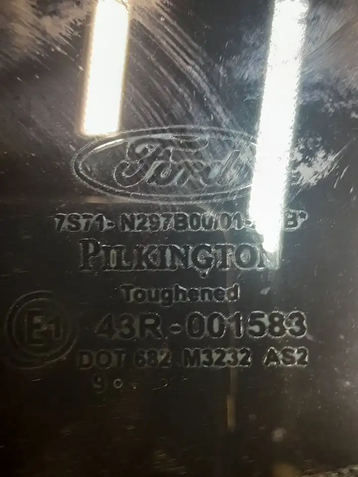 Ford Mondeo MK IV (2007 - 2014) 43R001583 Заднее боковое стекло — фото 3