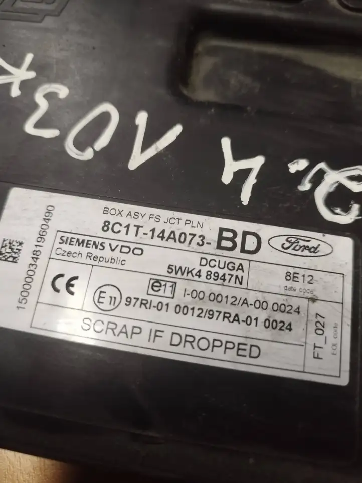 Ford Transit (2006 - 2013) 8C1T14A073BD Модуль комфорта — фото 2