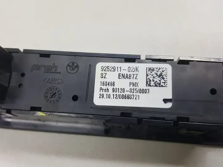 BMW 3 F30 F35 F31 (2012 - 2018) 9252911 Другие включатели / ручки/ переключатели — фото 4