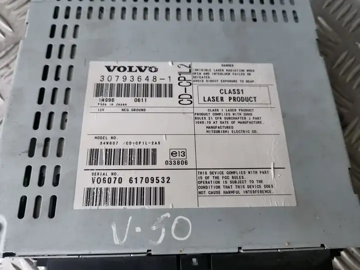 Volvo V50 (2004 - 2008) 307936481 Магнитола / мультимедийная система — фото 2