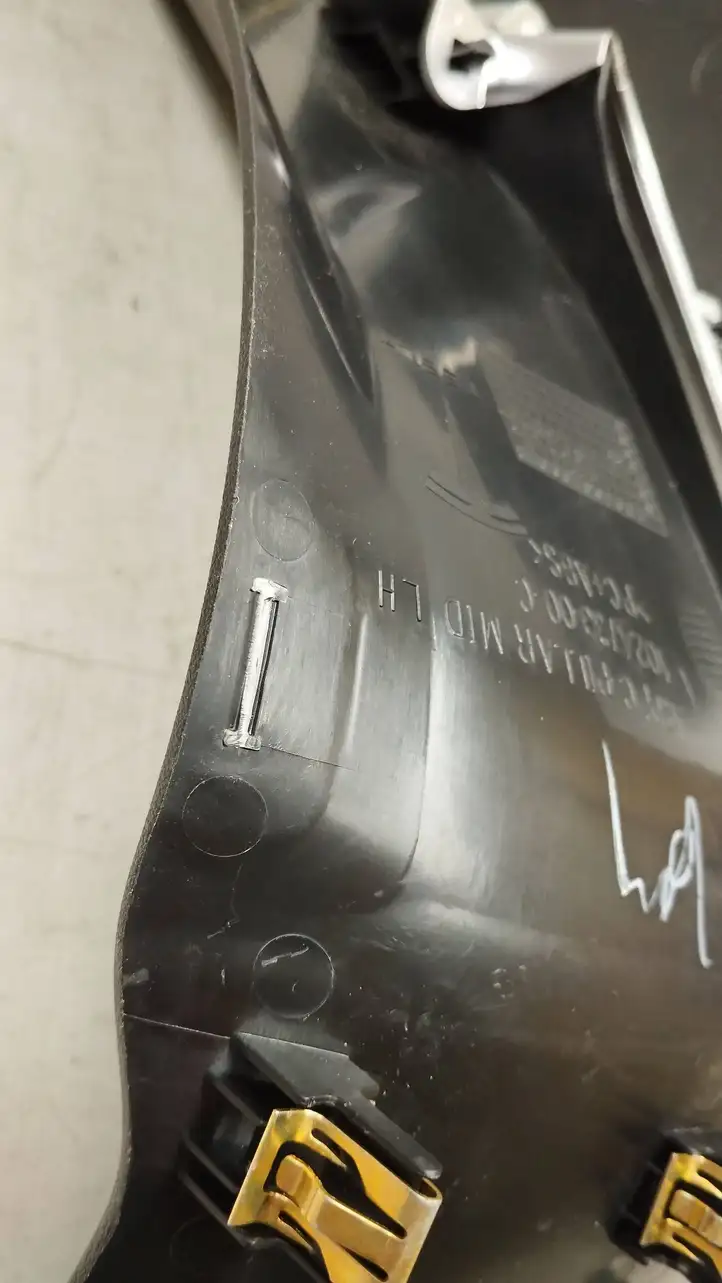 Tesla Model S (2016 - 2021) 102473000c Обшивка стойки C — фото 2