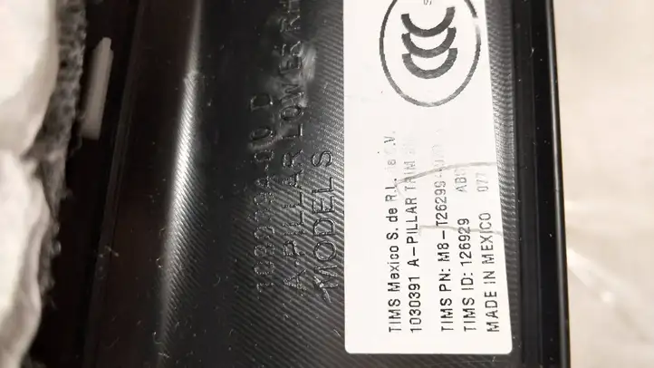Tesla Model S (2016 - 2021) 103039400d Внутренняя отделка переднего порога — фото 5