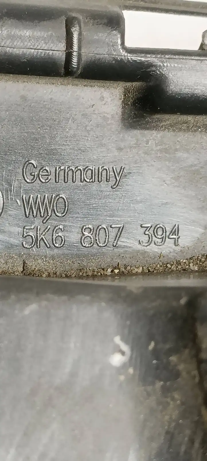 Volkswagen Golf VI (2009 - 2013) 5K6807394 Кронштейн заднего бампера — фото 3