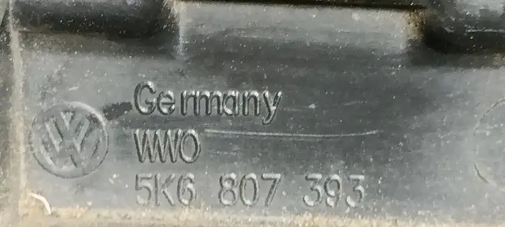 Volkswagen Golf VI (2009 - 2013) 5K6807393 Кронштейн заднего бампера — фото 3