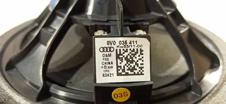 Audi A3/S3 8V (2012 - 2016) 8V0035411 Динамики задних дверей — фото 3