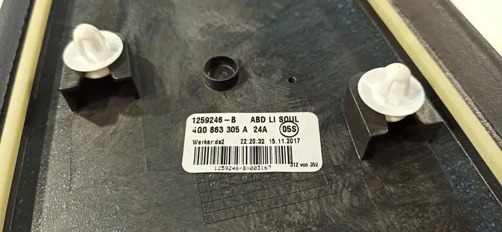 Audi A6 C7 (2014 - 2018) 4G0863305A Боковая отделка панели приборов — фото 4