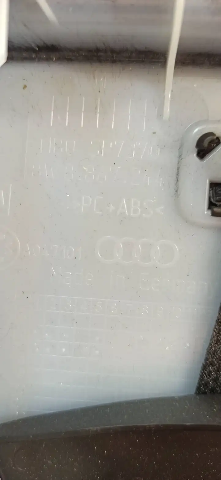 Audi A5 (2016 - ) 8W8867244 Верхняя обшивка стойки B — фото 4