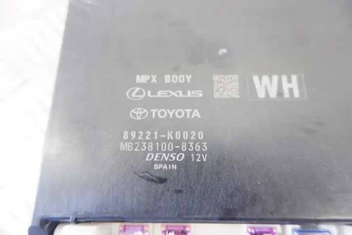 Toyota Yaris XP210 (2020 - ) 89221K0020 Модуль комфорта — фото 7