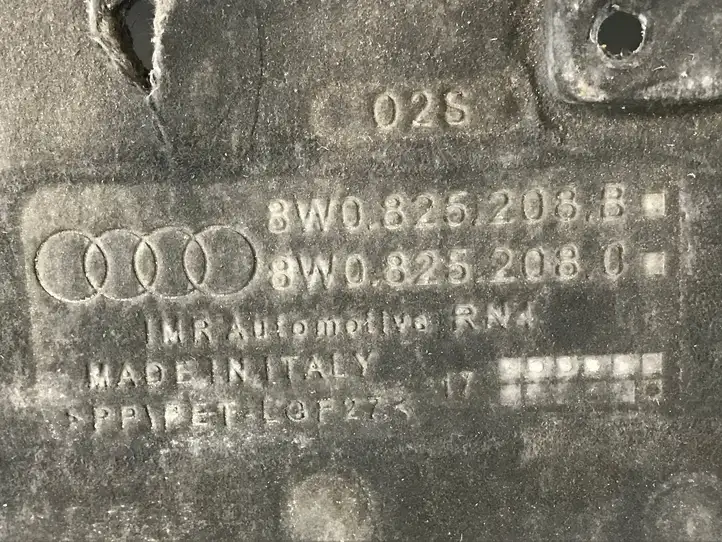 Audi A4 S4 B9 (2015 - 2019) 8W0825208B Защита днища — фото 7