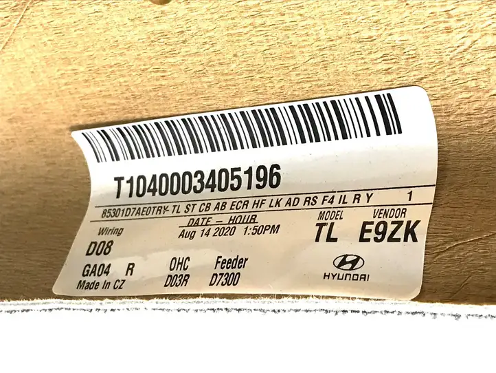 Hyundai Tucson TL (2015 - )  85301D7AE0TRY Потолок