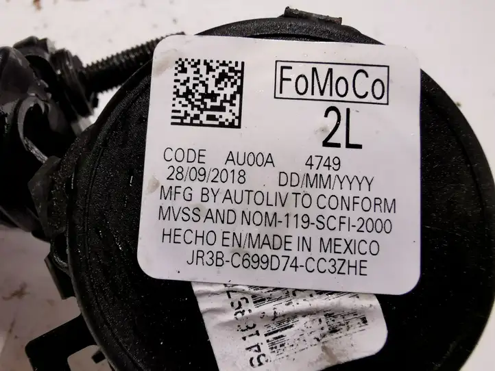 Ford Mustang VI (2015 - ) JR3BC699D74CC3ZHE Задний ремень безопасности — фото 5