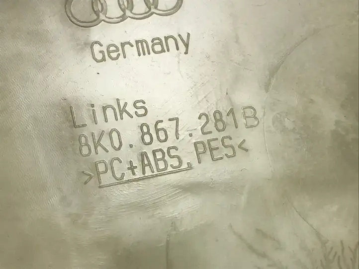 Audi A4 S4 B8 8K (2007 - 2011) 8K0867281B Верхняя обшивка стойки B — фото 2