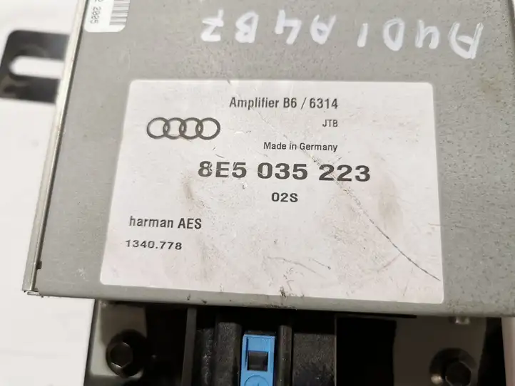 Audi A4 S4 B7 8E 8H (2004 - 2009) 8E5035223 Усилитель звука — фото 4