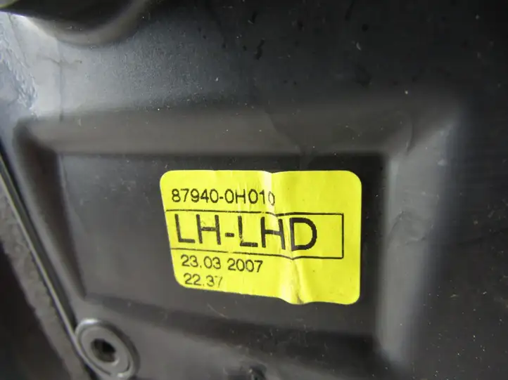 Citroen C1 (2006 - 2013) Боковое зеркало с электроприводом — фото 1