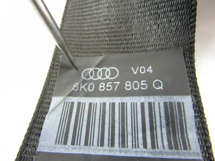 Audi A4 S4 B8 8K (2007 - 2011) Задний ремень безопасности — фото 2